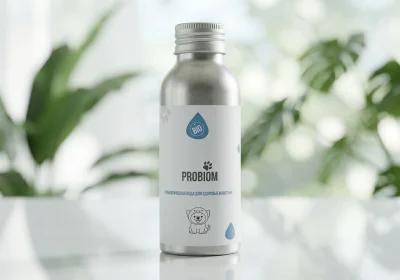 Флакон пробиотического концентрата +Water для создания живой воды для животных