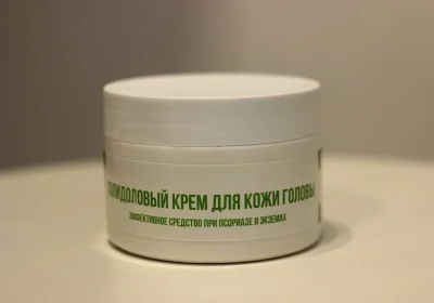 Крем для кожи головы с репейным маслом, молочной кислотой и ментолом для укрепления и восстановления волос