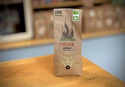 гречка зеленая органическая